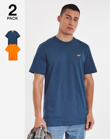 Joe Browns 2 Pack T-Shirt Long Length
