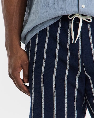 Jack & Jones Coba Stripe Short - Navy