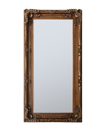 Gallery Carved Louis Mirror Gold