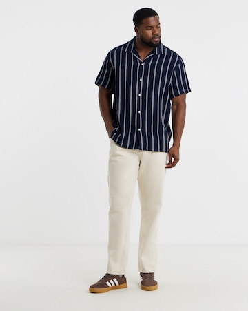 Jack & Jones Coba Stripe Shirt - Navy