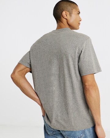 Calvin Klein Short Sleeve Varisty T-Shirt - Grey Heather