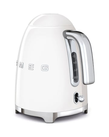 Smeg Kettle and 4 Slice Toaster White