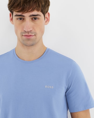 BOSS Mix & Match Short Sleeve Lounge T-Shirt - Light Blue