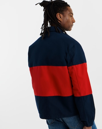 Tommy Jeans Colorblock Overshirt - Navy