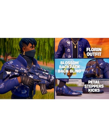 PlayStation 5 Disc Console - 1TB Fortnite Flowering Chaos Bundle