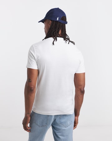 Polo Ralph Lauren Short Sleve Bear Print T-Shirt - White