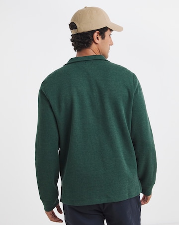 Polo Ralph Lauren Estate Rib 1/4 Zip Pullover - Green