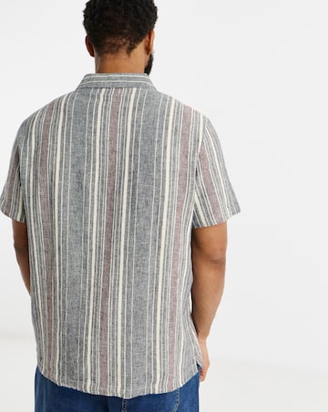 Textured Stripe Shirt