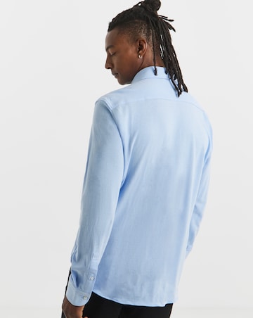 BOSS Long Sleeve Soft Jersey Shirt