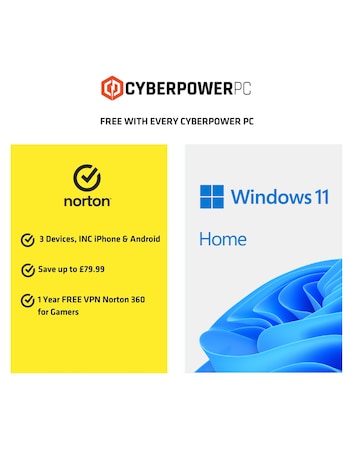 CyberPowerPC Intel Core i5 14400F RTX 5060 1TB SSD Gaming PC