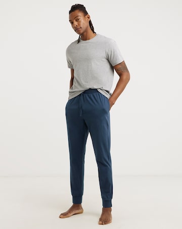 2 Pack Jersey Cuffed Lounge Pants