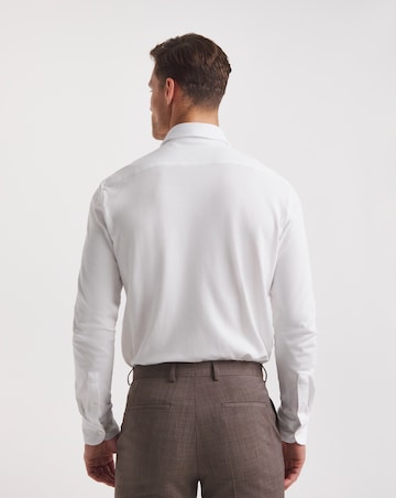 BOSS Slim Fit White Formal Shirt