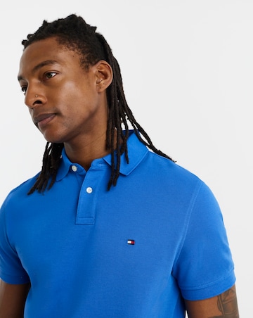 Tommy Hilfiger Short Sleeve 1985 Regular Fit Polo - Blue