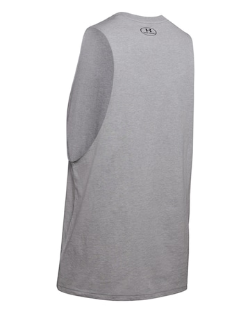 Under Armour Chest Logo Cut Off Tank