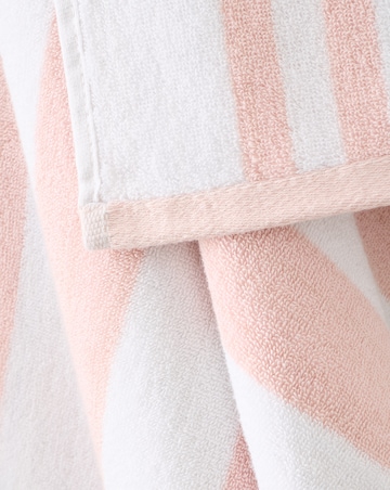 Bianca Reversible Stripe Jacquard Towels