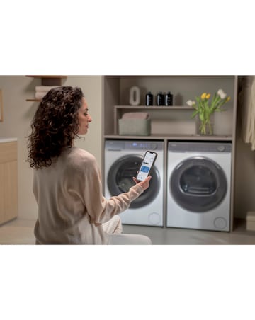Haier X7 HW120-B14367U-UK 12kg WiFi Washer 1400rpm White Install
