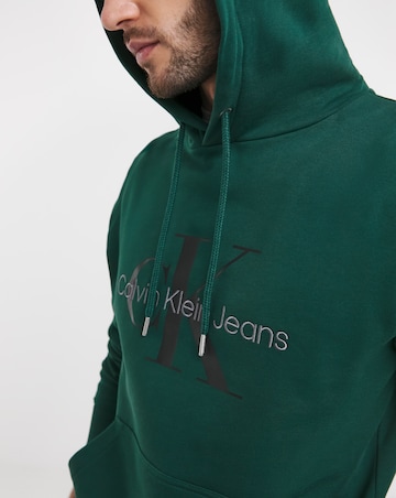 Calvin Klein Jeans Pine Monologo Regular Fit Hoodie
