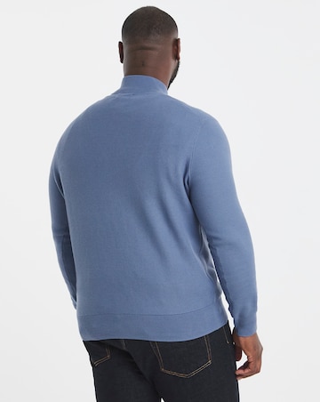 Polo Ralph Lauren Cotton 1/4 Zip Jumper - Blue