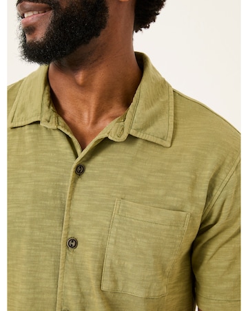 Fatface Truro Jersey Shirt - Green