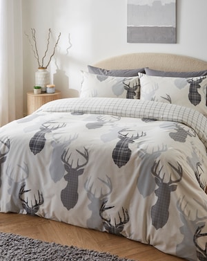 Hirsch Stags Duvet Cover Set - Image 1