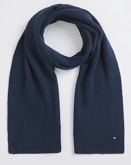 Tommy Hilfiger Flag Pima Cotton Cashmere Mix Scarf