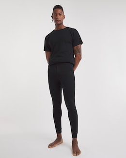 Black Thermal Long John