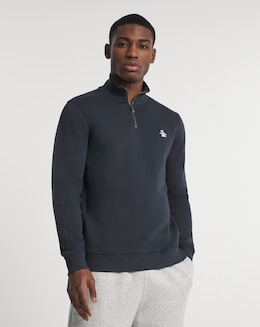 Original Penguin Quarter Zip Sweatshirt