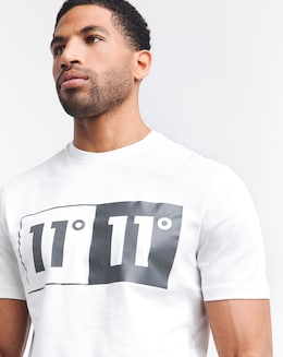 11 Degrees Box Graphic Short Sleeve T-Shirt