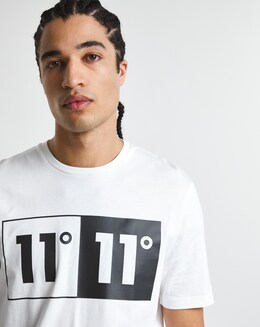 11 Degrees Box Graphic Short Sleeve T-Shirt