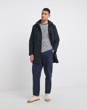 Armor Lux Classic Coat - Blue - Image 4