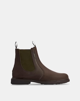 Barbour Hale Chelsea Boot - Dark Brown