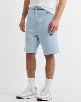 BOSS Light Blue Sweat Short
