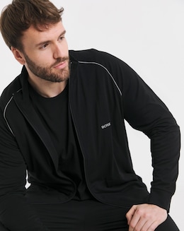 BOSS Black Mix &amp; Match Zip Through Sweat