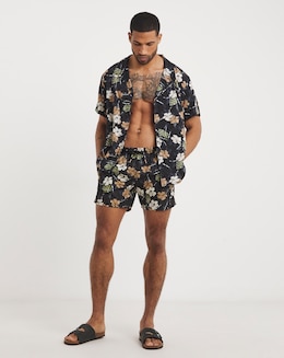 BOSS Piranha Printed Swim Short