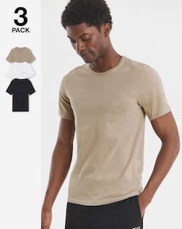 BOSS 3 Pack Classic Lounge T-Shirt - White