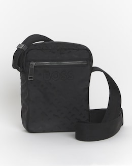 BOSS Catch Logo Reporter Bag - Black