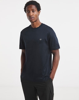 BOSS Short Sleeve Metal Bb T-Shirt - Navy