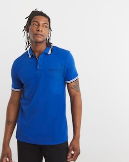 BOSS Classic Short Sleeve Paddy Polo - Bright Blue