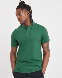 BOSS Short Sleeve Box Logo Polo - Green
