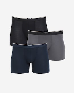 BOSS 3 Pack Bamboo Boxer Brief - Multi