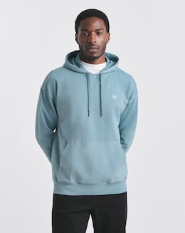 Union Garment Dyed Relaxed Fit Hoodie- Blue