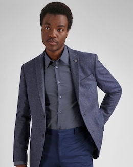 Ted Baker Slim Fit Textured Jacket