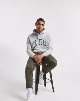 Lee Oversized Graphic Hoodie