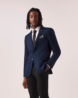Joe Browns Regular Fit Mirco Check Blazer