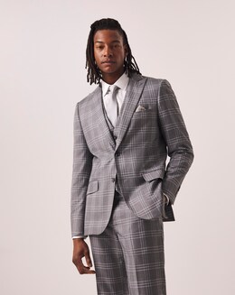Joe Browns Grey Check Suit Jacket