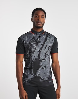 Calvin Klein Golf NYC Print Polo