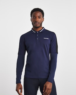 Calvin Klein Golf Evans Hybrid LS Polo