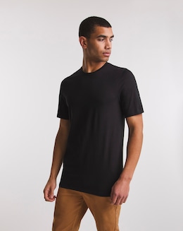 Crew Neck T-shirt Extra Long