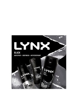 Lynx Black Trio Gift Set