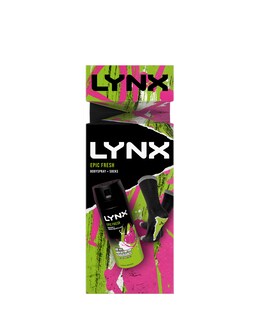Lynx Epic Fresh Bodyspray &amp; Socks GSet